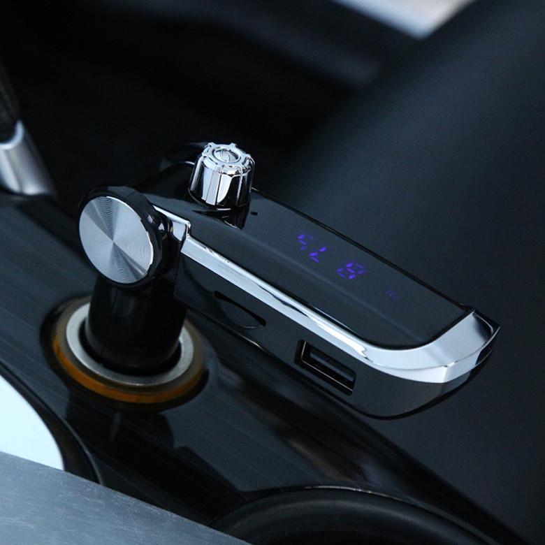 Πομπός - Αναμεταδότης Αυτοκινήτου Bluetooth USB, TF, MP3 Player & Ταχύ - Φορτιστής Handsfree - Car FM Transmitter